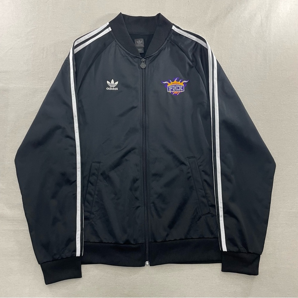 Vintage Adidas Originals Track Suit Jacket Mens XL Phoenix Suns Trefoil Legacy